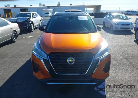 2021 Nissan Kicks Sv Xtronic Cvt from USA, damaged, VIN 3N1CP5CV3ML561494